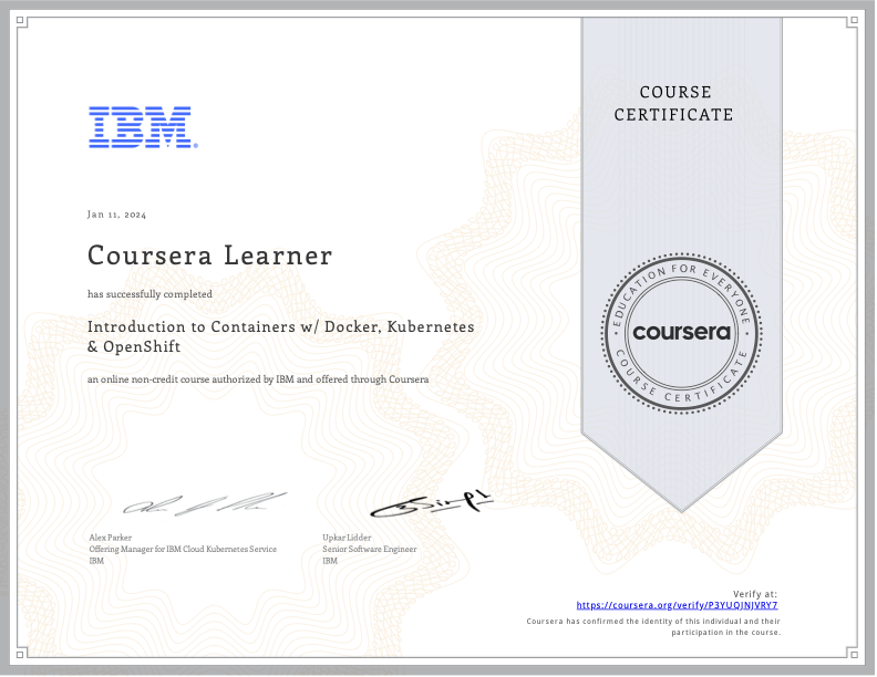 Docker & Kubernetes