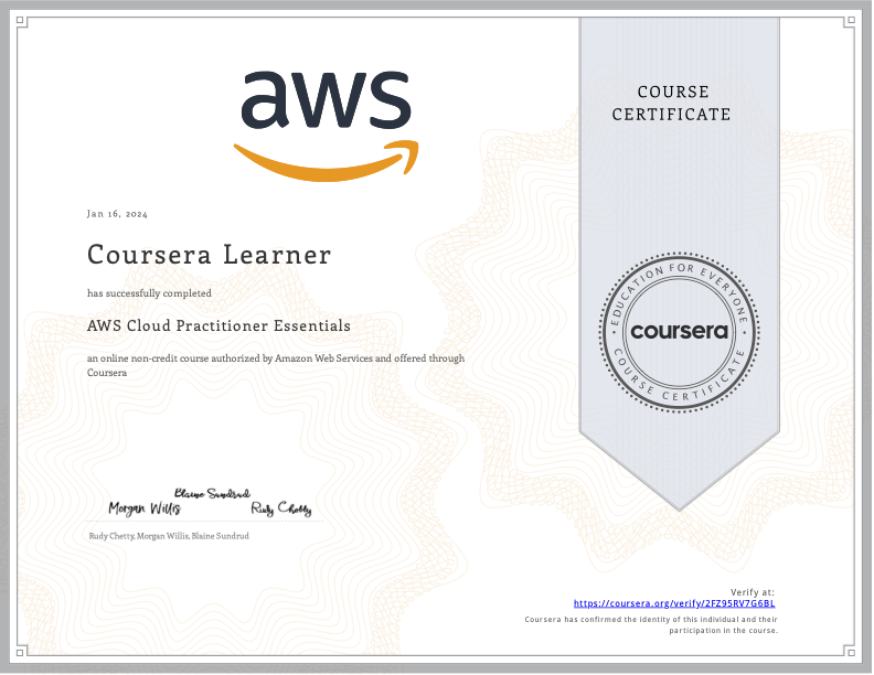AWS Cloud Practitioner