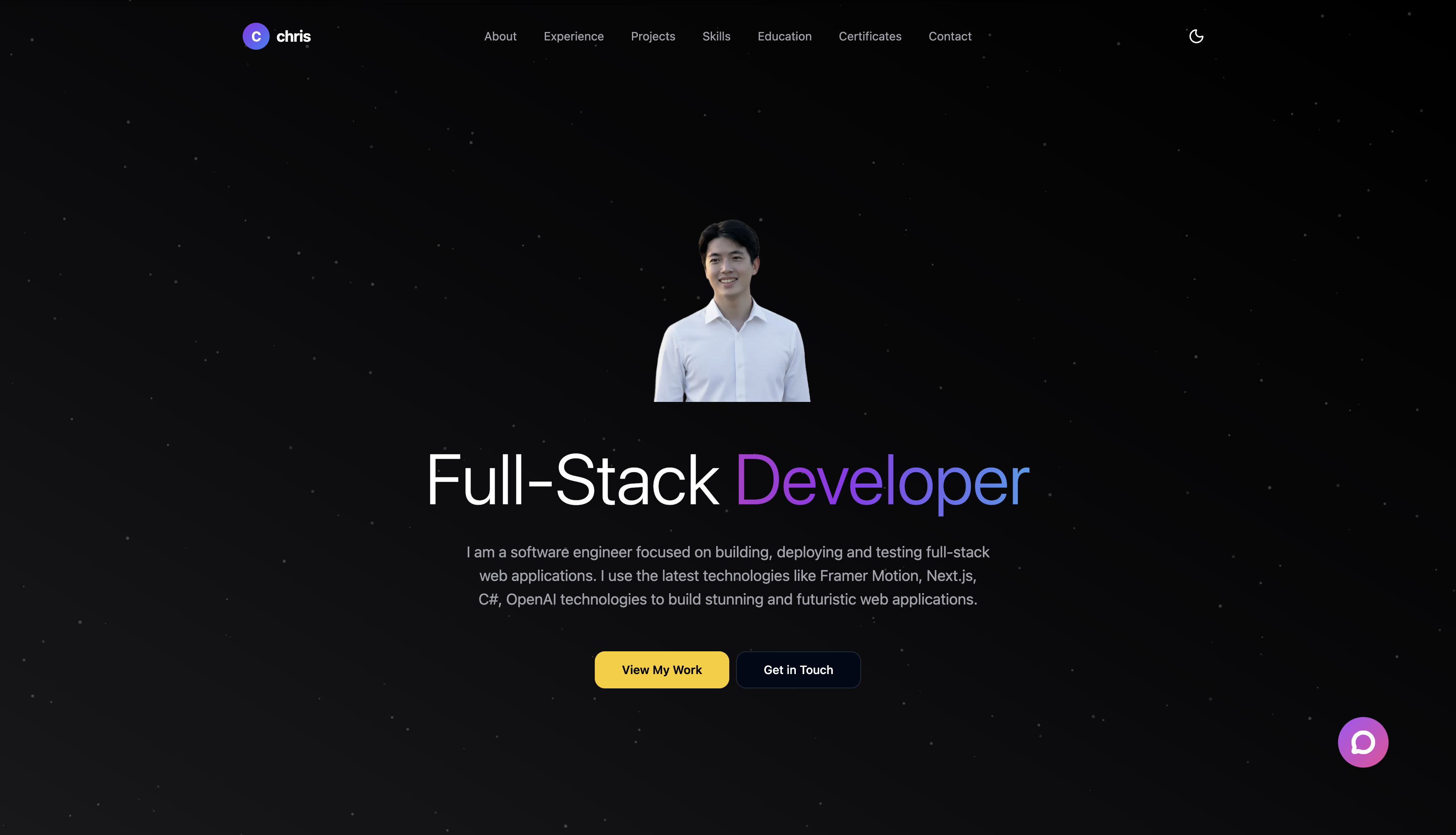 Personal Portfolio Website